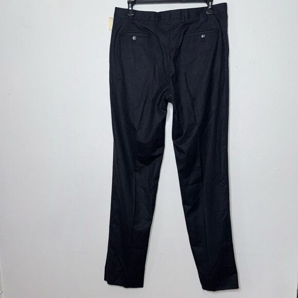 Vigano 1959 Dress Pants Mens 38 Unhemmed Dark Gray 100% Wool - Picture 7 of 10